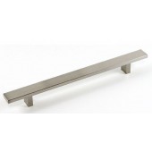Kingsman LW Series 8-5/8 in. Center-to-Center (219mm) Flat Solid Hard Aluminum Anodizing Drawer Pull 