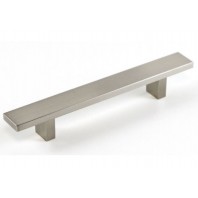 Kingsman LW Series 5 in. Center-to-Center (127mm) Flat Solid Hard Aluminum Anodizing Drawer Pull 