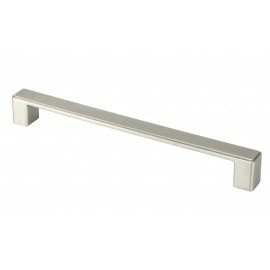 NEPOLI Series 8-3/8 In. Solid Zinc Alloy Brushed Nickel Drawer Pull Handle