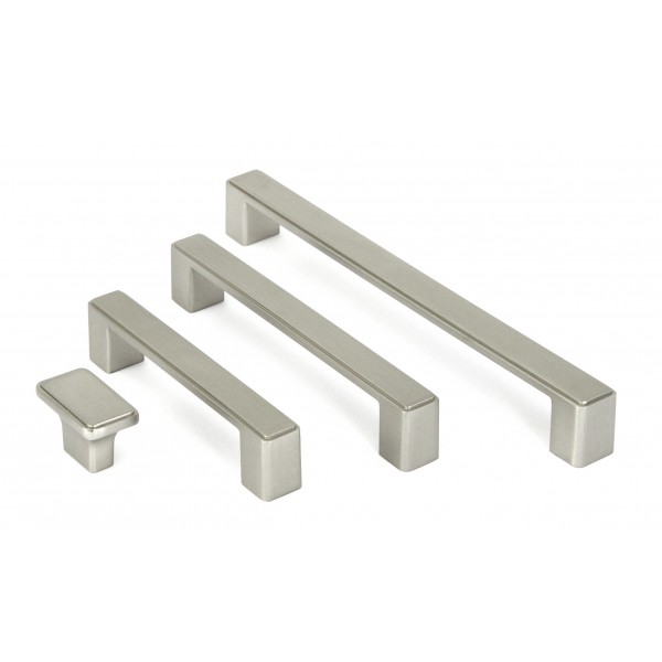 NEPOLI Series 4-1/2 In. Solid Zinc Alloy Brushed Nickel Drawer Pull Handle