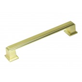 ROMA Series 5-3/4 in. Solid Zinc Alloy Brushed Champagne Gold Finish Pull Handle